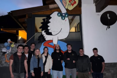 Storch aufhängen bei Melcha Tobi